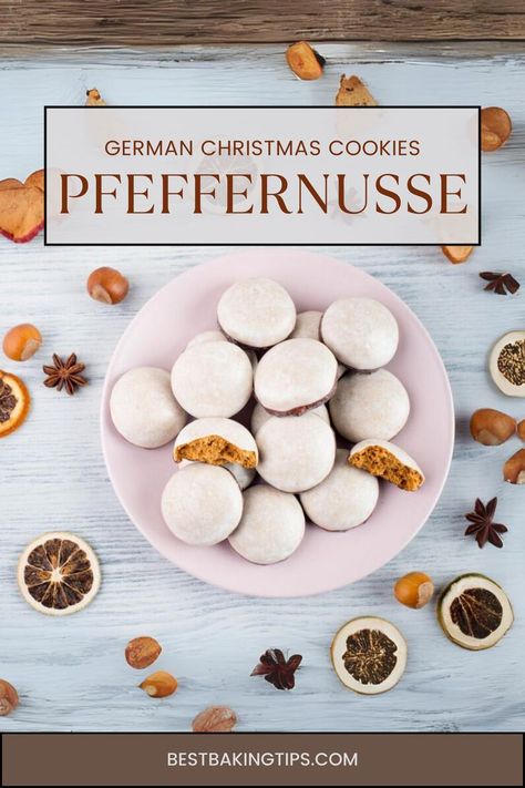 Get ready for holiday baking with Pfeffernusse cookies! 🍪✨ These German treats are packed with spices like anise and cinnamon, delivering a festive flavor punch. Perfect for your Christmas cookie tray! 🎄🌟 #Pfeffernusse #HolidayCookies #ChristmasBaking German Treats, Pfeffernusse Cookies, Christmas Cookie Tray, Sour Cream Sugar Cookies, German Christmas Cookies, Christmas Cookie Recipes Holiday, German Cookies, Xmas Treats, Cookie Tray