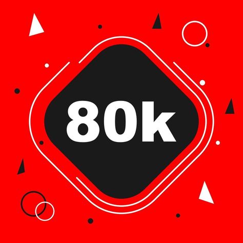 80k followers thank you background 80k Followers, Background Instagram, 30k Followers, Adventure Aesthetic, About Instagram, Instagram Frame, Instagram Ideas, Vector Art, Vector Free