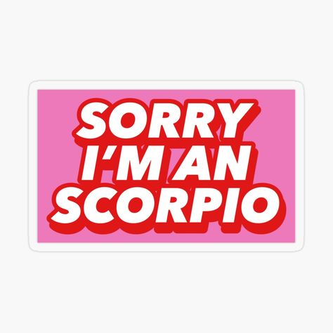 Get my art printed on awesome products. Support me at Redbubble #RBandME: https://www.redbubble.com/shop/p/45665916.O9UDB?asc=u Scorpio Stickers Printable, Scorpio Stickers, Apple Laptop Stickers, Scorpio Images, Astrology Wallpaper, Astrology For Beginners, Scorpio Art, College Stickers, Candle Stickers