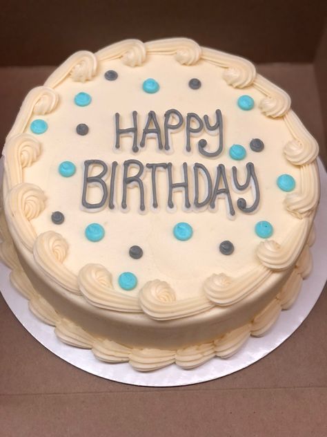 Classic Birthday Cakes For Men, Simple Round Birthday Cake For Men, Easy Birthday Cake Ideas For Men, Simple Birthday Cake For Men, Chocolate Trifle Desserts, 21st Birthday Cake For Guys, Cake Design For Men, 50 Party, Buttercream Cake Designs