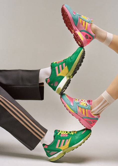 The latest chapter of the adidas x Gucci narrative zooms in on the storied origins of both brands. - Gucci Stories Gucci Spring 2023, Sneaker Collaboration, Adidas X Gucci, Best Movie Lines, Urban Shoes, Shoes Ads, Gucci Spring, Old Outfits, Creative Shoes