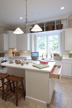 Laundry Craft Rooms, Traditional Laundry Room, Laundry Design, Craft Room Design, Multipurpose Room, Laundry Mud Room, Craft Room Office, Sewing Rooms, Laundry Room Design