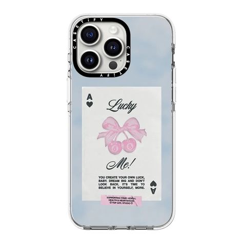 Lucky Me – CASETiFY Casetify Cases, Lucky Me, Top Girl, Gaming Room Setup, Casetify Iphone, Clear Iphone Case, Cute Phone Cases, Clear Case, Self Love Quotes