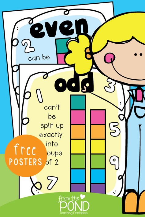 Odd And Even Anchor Chart 2nd Grade, Even And Odd Anchor Chart 2nd Grade, Odd And Even Anchor Chart, Odd And Even Activities, Odd And Even Numbers, Even Numbers, Teaching Printables, Sixth Grade Math, Eureka Math