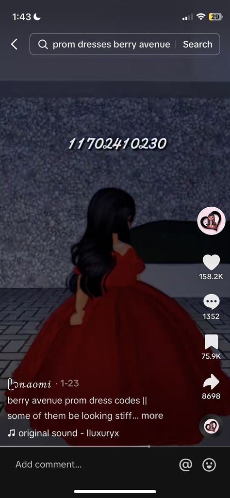 Barry Avenue Codes Outfit Prom Dress, Bloxburg Quince Dress Code, Berry Avanue Codes Prom, Prom Dresses For Berry Avenue Codes, Prom Dress Codes For Bloxburg, Roblox Prom Dress Codes Berry Ave Red, Berry Avenue Codes Clothes Prom Dress, Berry Avenue Prom Dress Codes Roblox Red, Bloxburg Prom Dress Codes