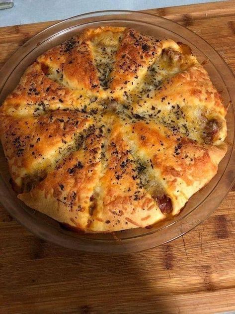 Crescent Casserole, Crescent Dough Recipes, Crescent Dough, Fall Dinner Recipes, Mouth Watering Food, Diets For Beginners, Fall Dinner, Crescent Rolls, One Night