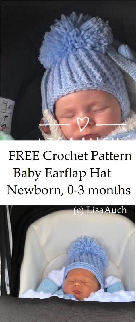 Crochet Free Pattern Baby Hat, Crochet Newborn Hat With Bow, Free Crochet Hats For Babies, Crochet Newborn Hat Free Pattern Boy, Baby Hats To Crochet, Free Patterns For Baby Hats, Baby Boy Beanie Crochet, Baby Boy Crochet Hat Pattern Free Newborn, Newborn Winter Hat