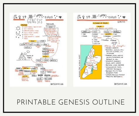 Book Of Genesis Overview, Genesis Overview, Amy Senter, Genesis Bible Study, Bible Summary, Bible Study Questions, Bible Overview, The Book Of Genesis, Bible Timeline