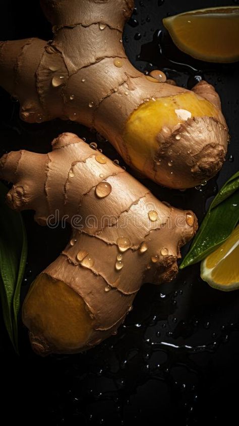 Aromatic Ginger Spice Vertical Background. royalty free stock photo Ginger Illustration, Healthy Vegetarian Diet, Vertical Background, Retail Design Display, Jamaica Vacation, Ginger Spice, Amazing Nature Photography, Close Up Photography, Common Ground