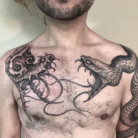 Rodrigo Souto and Joao Bosco | May 25 - 26, 2019 Japanese Snake Tattoo, 16 Tattoo, Snake Tattoo Design, Tattoo Convention, Tiny Tattoo, Tattoo Project, Tattoo Art Drawings, Dark Tattoo, Snake Tattoo