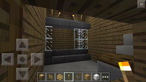 Master Rossi's home/dojo, his restroom at the back of the hall Home Dojo, The Back, Minecraft