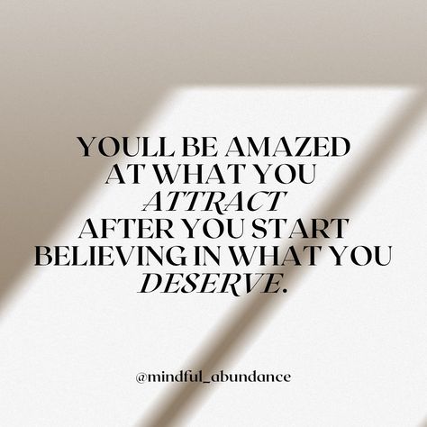 You’ll be amazed at what you attract when you start believing in what you truly deserve. How often do we settle for less than we’re capable of? It’s time to change that! When you align your mindset with the life you desire, magic happens. The universe responds when you step into your power and claim what’s meant for you. If you’re ready to attract abundance and opportunities that match your worth, the shift starts from within. Your belief in yourself is the foundation for the succes... Belief In Yourself, Step Into Your Power, Settling For Less, Attract Abundance, The Shift, Yours Truly, You Deserve, The Universe, Universe