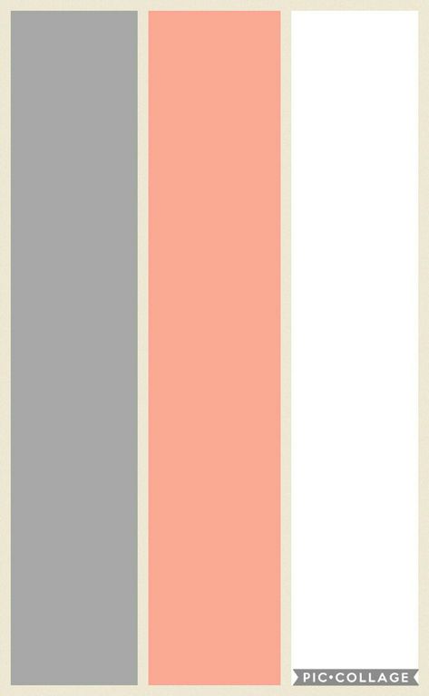 Bedroom color: Grey, Peach and White Peach And Grey Bedroom, White Bathroom Paint Colors, Rustic Industrial Living Room, Grey Bedroom Colors, Bedroom Remodel Ideas, Peach Rooms, Peach Bedroom, Rooms To Go Kids, White Bathroom Paint