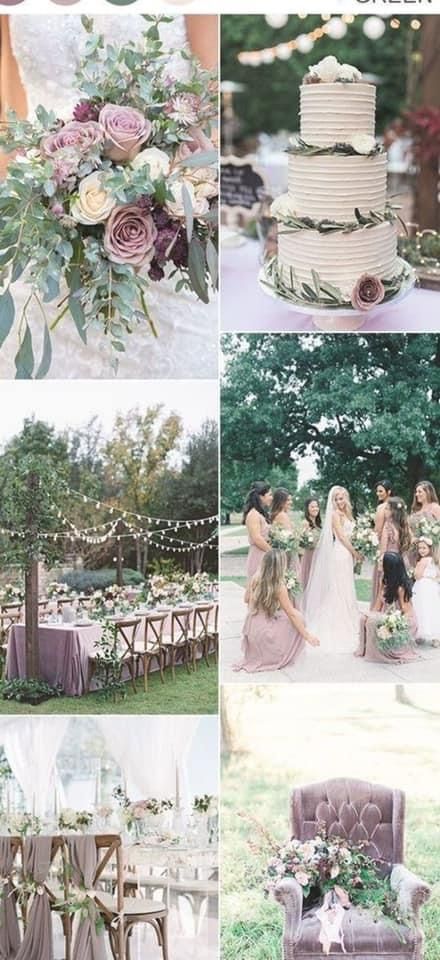 March Wedding Colors, Champagne Towers, Rustic Wedding Colors, Curvy Wedding, Best Wedding Colors, Wedding Color Ideas, Mauve Wedding, Wedding Reception Ideas, March Wedding