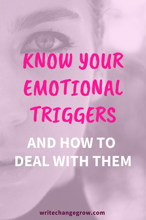 Do you know your emotional triggers? Do you know if there are certain trigger words that bring up bad feelings and emotions for you? Learn your triggers and how to deal with them for a more content life. How To Deal With Triggers, Understanding Your Triggers, Understanding Triggers, Triggers Worksheet, Trigger Words, Anger Management Strategies, Emotional Triggers, Bi Polar, Mental Fitness