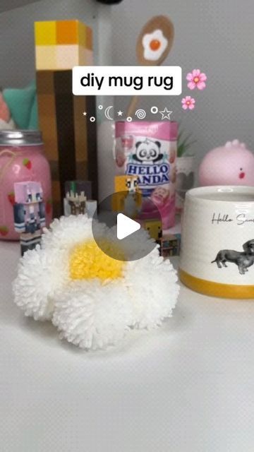 World of Beauty on Instagram: "DIY mug rug tutorial 🌸
#diymugrug #woolyarncraft #handmadehomedecor #craftyideas #creativediy #yarncrafting #homesewing #craftinginspiration #handmadewithlove #sewityourself #diydecor #craftersofinstagram #handmadegifts #yarnaddict #sewingprojects #mugrugdesign #homemadewithlove #diyinspiration #craftylife #woolrug #handcraftedhome #creativecrafting #handmadehomegoods #sewandtell #yarnlovers" Diy Mug Rugs Tutorials, Diy Mug Rug, Diy Mug, Mug Rug Tutorial, Rug Tutorial, Diy Yarn Crafts, Diy Mugs, Instagram Diy, Mug Rug