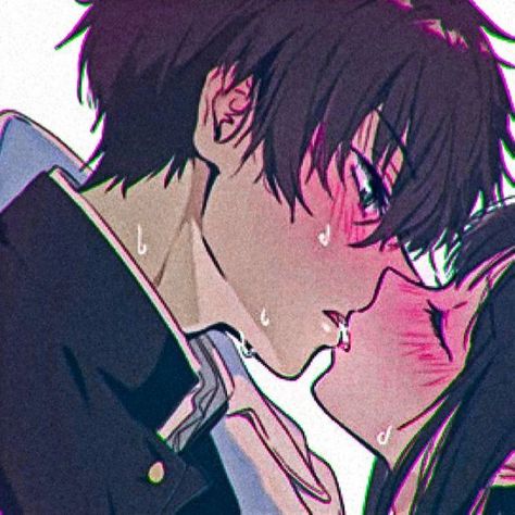 Shy Anime, Oreki Houtarou, Kiss Anime, Cute Couple Dp, Couple Dp, Hot Anime, Daily Drawing, Kissing Couples, Anime Love Couple