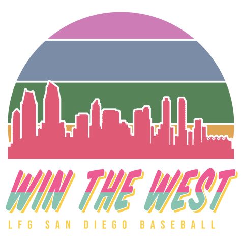 Check out this new City Connect style 'Win the West' design! Let’s go @Padres!! #winthewest #padres #sandiegopadres #padresbaseball #padresnation #petcopark #timetoshine #petcopark #friarfaithful #slamdiego #slamdiegopadres #baseballfashion #baseballswag #sandiegofashion #gopadres #sdpadres #padreswin #lfgsd #giveaways #sandiegoliving #sandiegolove #sandiegovibes #baseball #mlb #baseballswag Don’t forget to FOLLOW 👉🏽 @winthewestsd for more @Padres baseball SWAG rolling out all season! San Diego Baseball, Padres Baseball, Baseball Fashion, Petco Park, San Diego Living, San Diego Padres, New City, San Diego, Baseball