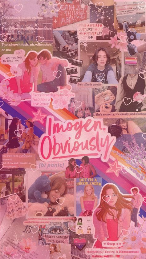 One of my favorite books💗 #imogenobviously #beckyalbertalli #queerbooks #lesbian #bisexual #sapphic #lgbtqbooks #bookaesthetic Sapphic Books, Becky Albertalli, Queer Books, My Favorite Books, Jackson Browne, I Want Him, Gay Art, Im In Love, Book Aesthetic