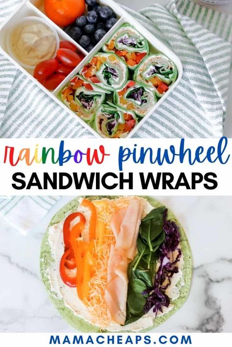 Pinwheel Wraps, Appetizer Wraps, Turkey Bacon Wrap, How To Make Quesadillas, Pinwheel Sandwiches, Cream Cheese Spread, Shredded Cabbage, Lunch Inspiration, Deli Turkey