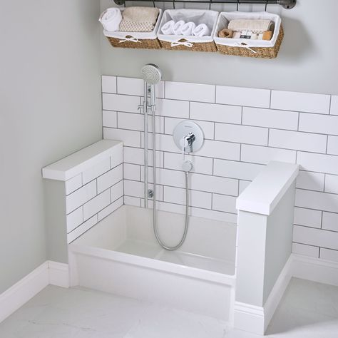 Mop Sink, Dog Washing Station, Basement Laundry Room, Dream Laundry Room, Mudroom Laundry Room, Laundry Room Remodel, Laundry Room Inspiration, Dog Wash, Laundry Mud Room