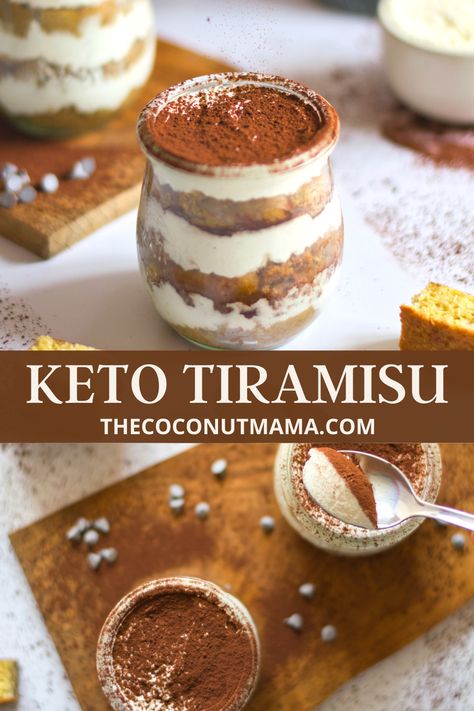 Recipes With Mascarpone Cheese, Keto Tiramisu, Mascarpone Recipes, Easy Tiramisu Recipe, Healthier Sweets, Keto Eating, Ketogenic Desserts, Postre Keto, Fitness Plans