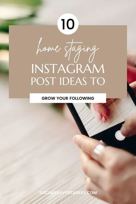 Are you a home stager looking to skyrocket your Instagram growth AND your business? Look no further! Uncover my killer list of 10 post ideas specifically tailored for home staging, designed to captivate your audience and grow your fanbase. This isn't your average Instagram marketing guide, it's your ticket to a booming online presence in the world of home staging. Are you ready? Let's take your Instagram game to the next level! Home Staging Social Media Posts, Home Staging Quotes, Post Ideas For Instagram, Stage Quotes, Home Staging Business, Staging Business, Vibe Instagram, Real Estate Business Plan, Instagram Post Ideas