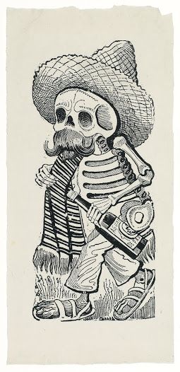 Calavera of Francisco I. Madero - José Guadalupe Posada | The Museum of Fine Arts, Houston Mexican Artwork, Catrina Tattoo, Mexican Art Tattoos, Ballet Folklorico, Mexican Culture Art, Day Of The Dead Art, Aztec Tattoo, Mexican Skulls, Mexico Art