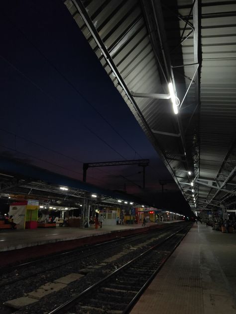 Railway station, lofi sky Railway Station Asethetic, Bangalore Railway Station Snap, Kannur Railway Station, Pune Station Snap, Night Railway Station Snap, Kozhikode Railway Station, Train Night Snap, Local Train Snap, Night Train Snap