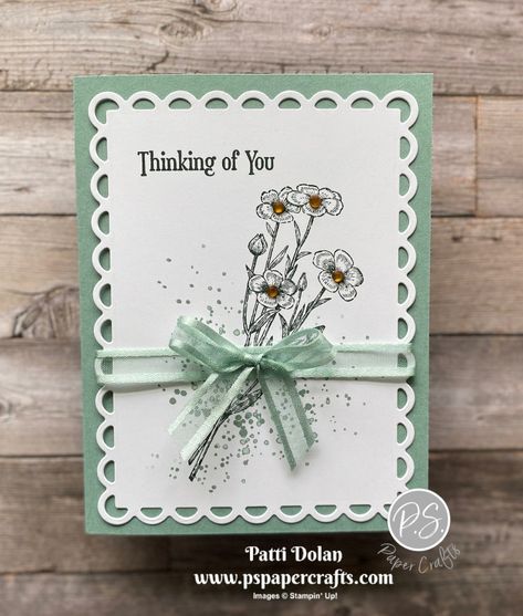 Thinking Of You Handmade Card Ideas, Stampin Up Thinking Of You Cards Simple, Stampin Up Thinking Of You, Thinking Of You Stampin Up Cards, Homemade Thinking Of You Cards, Thinking Of You Handmade Cards, Stampin Up Thinking Of You Cards, Thinking Of You Card Ideas, Diy Thinking Of You Cards