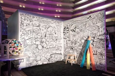 Corporative Events, Trade Show Flooring, معرض فني, Marketing Activations, Corporate Events Decoration, Corporate Event Design, Interactive Walls, Designs Coloring Books, Experiential Marketing