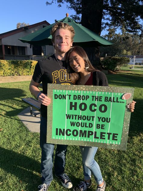 Homecoming Football Posters Proposal, Football Hoco Responses, Hock Proposals Football, Prom Posals Ideas For Him Football, Cute Football Homecoming Proposals, Good Homecoming Proposals, Prom Posals Ideas Football, Homecoming Poster For Boyfriend, Hoco Asks Proposals Football