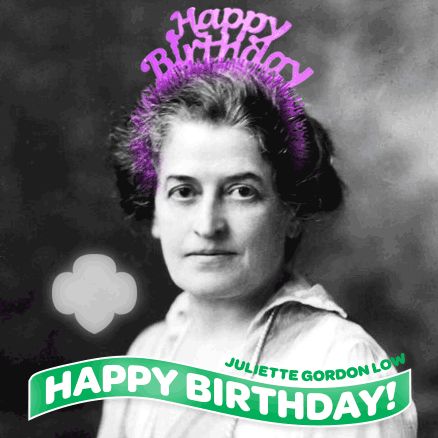 10 Fun Things You Might Not Know About Juliette Gordon Low Happy Birthday Daisy, Juliette Gordon Low, Girl Scouts Brownies, Girl Scout Activities, Daisy Party, Daisy Scouts, Troop Leader, Girl Scout Juniors, Girl Scout Swap