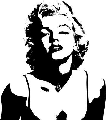 silhouettes+of+famous+people | Marilyn Monroe Silhouette Version 4 Vinyl Wall Art Decal 22" x 25" $27 ... Marilyn Monroe Silhouette, Marilyn Monroe Stencil, Marilyn Monroe Painting, Art Assemblage, Silhouette Drawing, Marilyn Monroe Art, Vinyl Wall Art Decals, Silhouette Stencil, Marilyn Monroe Photos