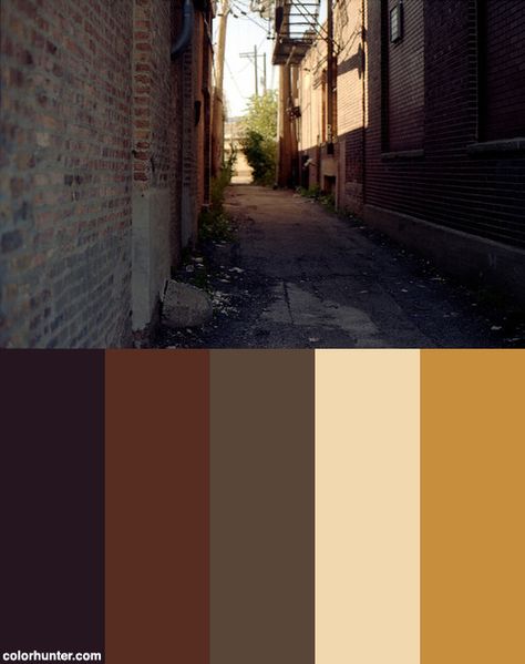 Brick+By+Brick+Color+Scheme Zombie Apocalypse Color Palette, Post Apocalyptic Color Palette, Brick Color Scheme, Brick Color Palette, Zombie Apocalypse Oc, Apocalypse Oc, Dystopia Rising, Apocalypse Fashion, World Creation