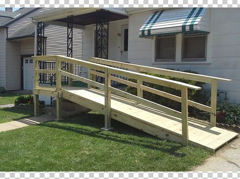 Handicapped Deck Ideas, Modular Installation, Wheelchair Ramp Diy, Porch With Ramp, Wheelchair Ramps For Home, Accessible House Plans, Wheelchair Ramp Design, Outdoor Ramp, Wooden Ramp