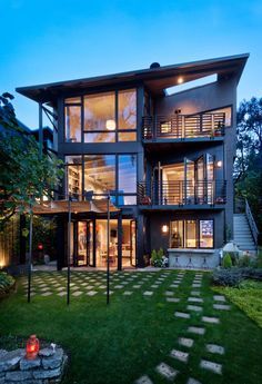 Contemporary Exterior Design, 3 Storey House, Three Story House, Balcony Bar, Luxury Boat, Contemporary Exterior, Luxe Interiors, Story House, Modern Exterior