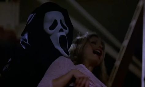 Ghostface And Girlfriend, Mr Ghostface, Underrated Characters, Scream 2, Ghostface Scream, Horror Stuff, Explicit Content, Horror Icons, Couples Photo