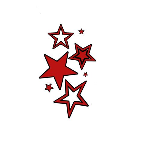 Red Star Homescreen, Red Stikers Aesthetic, Red Star Icon, Red Stars, Dark Red Star Wallpaper, Red Stickers, Red Star Sticker, Star Clipart, Png Aesthetic