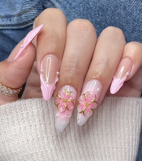 Wow Nails, Summery Nails, Girly Acrylic Nails, Blush Nails, Soft Nails, Unique Acrylic Nails, Bling Acrylic Nails, Acrylic Nails Coffin Short, Pink Acrylic Nails