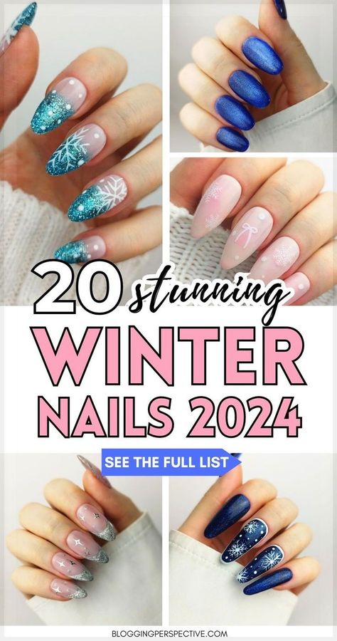 Discover stunning winter nail trends 2024 that you won't want to miss! These winter nail designs are perfect for January nails and all season long. From winter nail art to light blue nails, find your next favorite look. Check out these winter nail ideas and winter nail inspo! Winter Nail Trends, Winter Nail Ideas, Light Blue Nails, Velvet Nails, Bears Nails, January Nails, Sweater Nails, Seasonal Nails, Pearl Nails