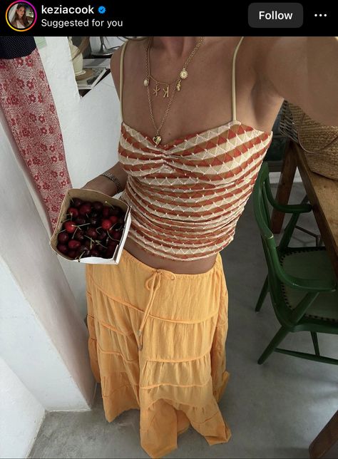 Oufits Casual, Everyday Clothes, European Summer Outfits, Estilo Hippie, Mia 3, Summer 24, Menorca, Looks Style, Spring Summer Outfits