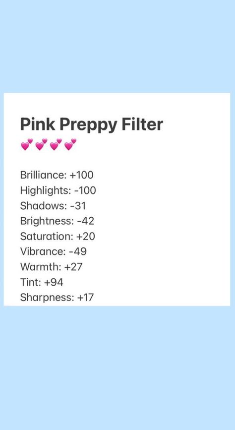 #filter #iphone #aesthetic #coconutgirl #preppy #pink #indiefilter #indie #noapp Preppy Filter, Iphone Filters, Cute Background For Zepeto, Filter Iphone, Preppy Basics, Good Truth Or Dares, Photo Adjustments, Pink Filter, Photography Ideas At Home