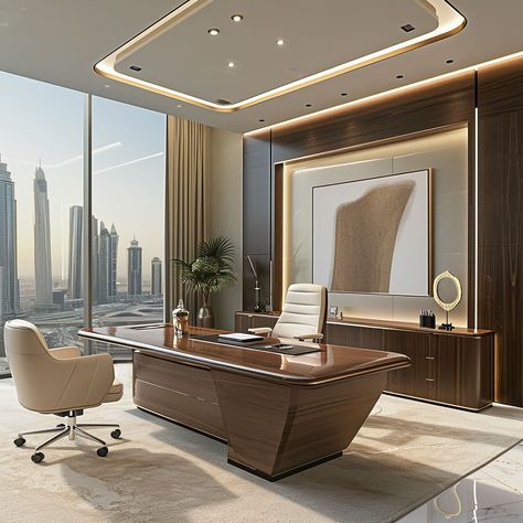 Top Office Interior Design & Fit Out Services in Dubai Luxury Office Cabin Design, Aesthetic Office Space, Luxury Drawing Room, Ceo Office Design Luxury Modern, Executive Office Design Interior, Office Interior Design Luxury, Ceo Office Design, Luxury Office Interior, Classical Drawing