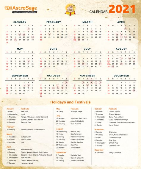 Indian Calendar 2021 - Indian Festivals & Holidays Indian Calendar, Lunisolar Calendar, Calender Printables, Kids Graphic Design, Hindu Calendar, Calendar Examples, Military Haircut, Islamic Calendar, Christian Holidays