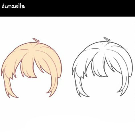 Gacha Accessories Hair, Gacha Cute Hair, Gacha Hair Custom, Gacha Bangs Base, Gacha Base Hair, Gacha Bangs, Gacha Life Hair Base, Chibi Art Style Hair, How To Edit Gacha Hair