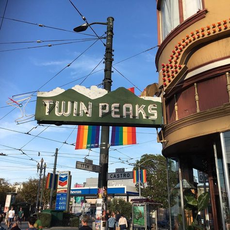 The Castro San Francisco, Castro San Francisco, Twin Peaks San Francisco, 2024 Energy, Twin Peaks, Summer 2024, Travel Usa, The Twenties, Clear Glass