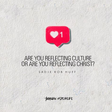 "Are you reflecting culture or are you reflecting Christ" - Sadie Robertson Huff Sadie Robertson Quotes, Sadie Robertson Huff, Tobymac Speak Life, Toby Mac, Sadie Robertson, God Is Amazing, Jesus Wallpaper, Senior Quotes, Speak Life