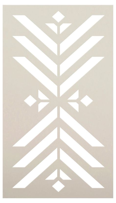 Western Stencil Patterns, Geometric Stencil Designs, Southwest Stencils Patterns, Native American Geometric Designs, Aztec Stencil Pattern, Boho Geometric Pattern, Native American Designs Pattern Ideas, Boho Designs Pattern, Easy Stencil Designs