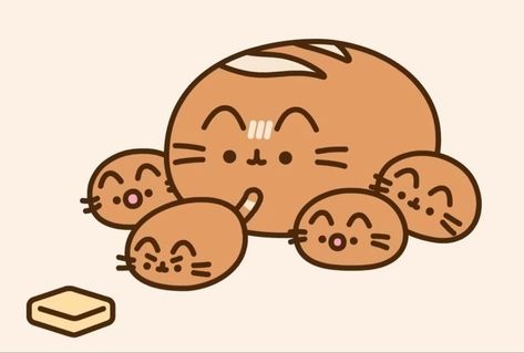 Pusheen Husband, Pusheen Food, Big Cats Drawing, Pusheen Cute, Body Base Drawing, Pusheen Cat, Hello Kitty Drawing, Hello Kitty Art, Little Doodles